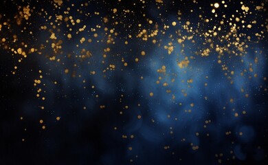 Abstract bokeh background with stars and space for your text.