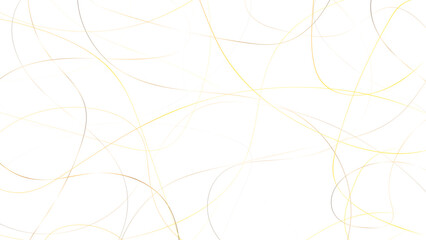 Abstract background of yellow scribble lines - obrazy, fototapety, plakaty