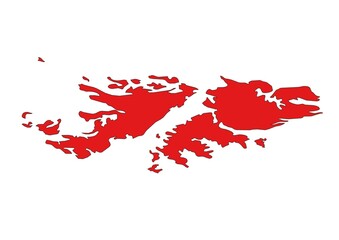 Mapa de las Malvinas © Stockchi