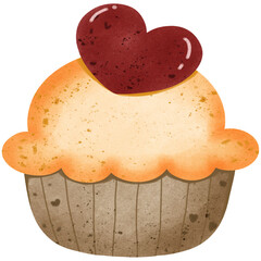 Valentine watercolor 