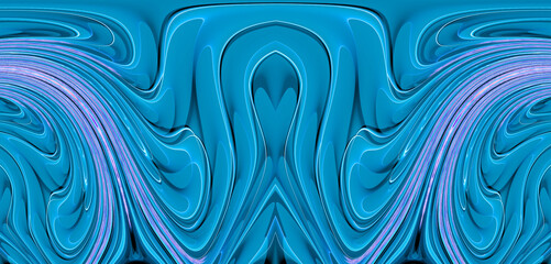 shades of turquoise blue wide format pattern