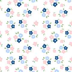 seamless vector background. flower textured