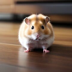 hamster in a floor
