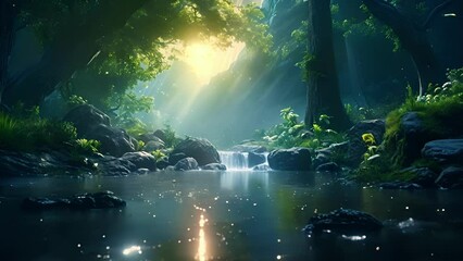 Indulge in ultimate tranquility as you get lost in the ethereal beauty of this serene video.