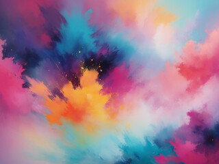 Cute and colorful abstract