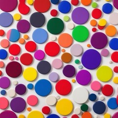 background with colorful circles