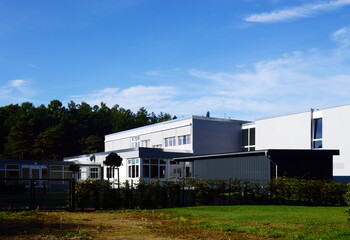 Obraz premium Senior Residence at the Sunder Park in the Town Walsrode, Lower Saxony