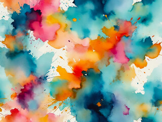 Haind painted watercolor background
