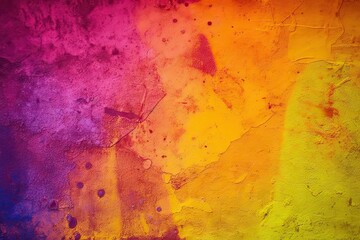 expressive modern backdrop design space background colorful close texture surface wall concrete rough toned gradient pattern purple red yellow abstract