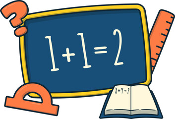 Clip Art Mathematics Subject Illustration
