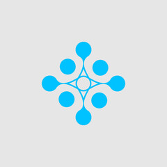 illustration of an background with circles