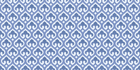 A beautiful geometric seamless pattern suitable for wallpaper, wrapping paper, fabric and ornaments
