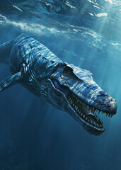 Mosasaurus Dinosaur Water Ocean
