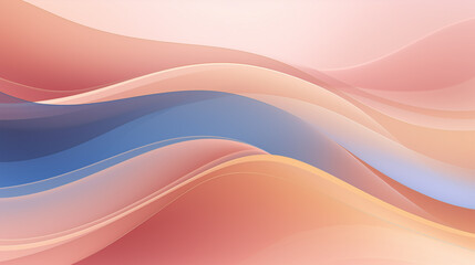 Abstract painted art background in pink blue and yellow