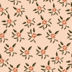 Seamless floral pattern, Abstract, flower background