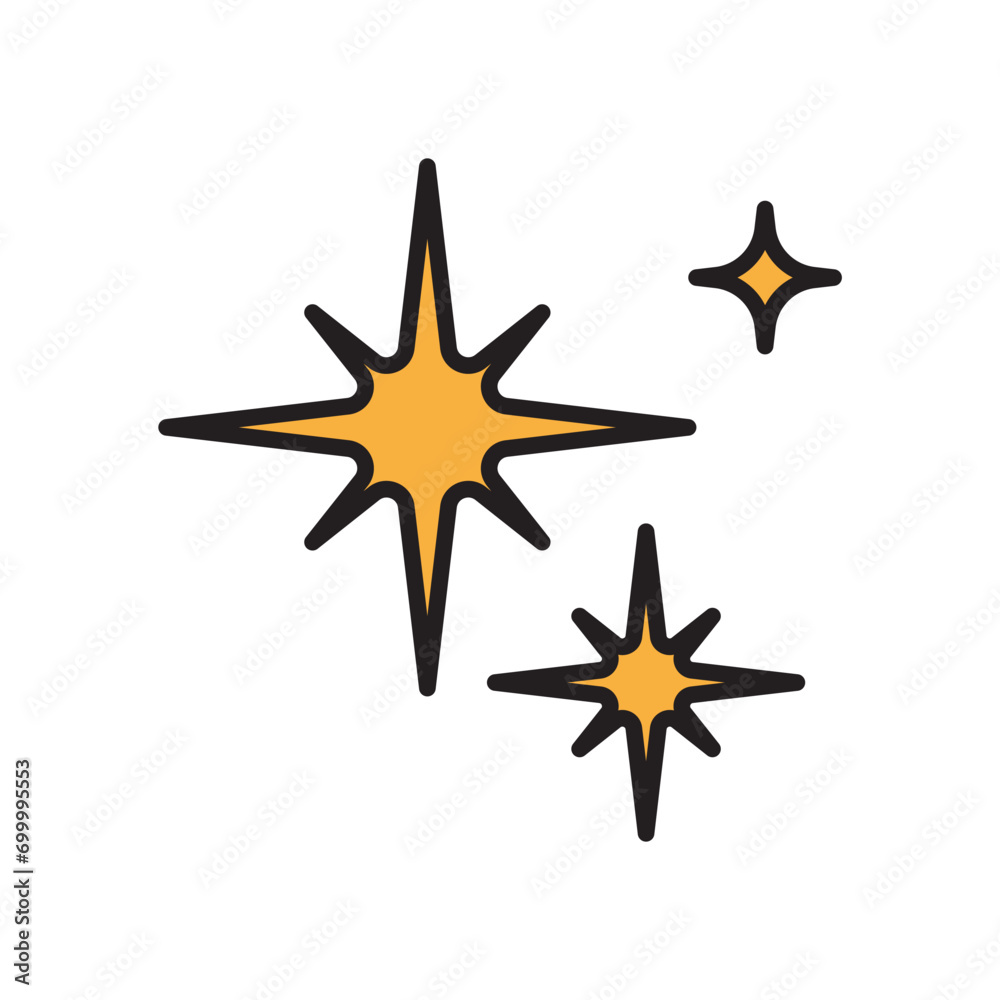 Sticker Star Icon