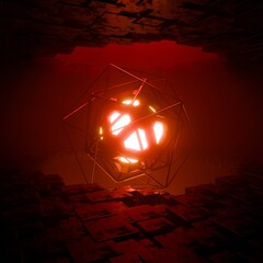 abstract light background , 3d render
