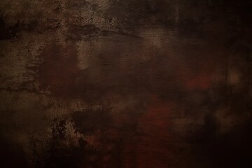 texture grunge banner wide wall concrete plaster decorative brown dark texture grainy rough toned background abstract red brown black