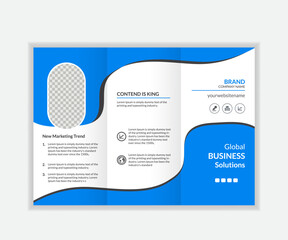 A modern and unique business brochure template
