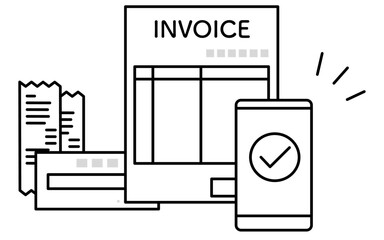 Illustration of the Electronic Bookkeeping Law System, Electronic Transactions, Electronic Bookkeeping, and Scanner Preservation