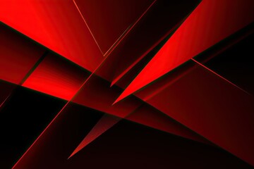 glow color red fiery shadow light triangles lines agonal gradient shape geometric effect 3d design...