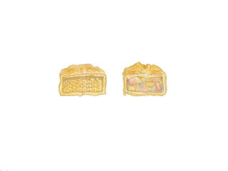 チーズパイとカレーパイ