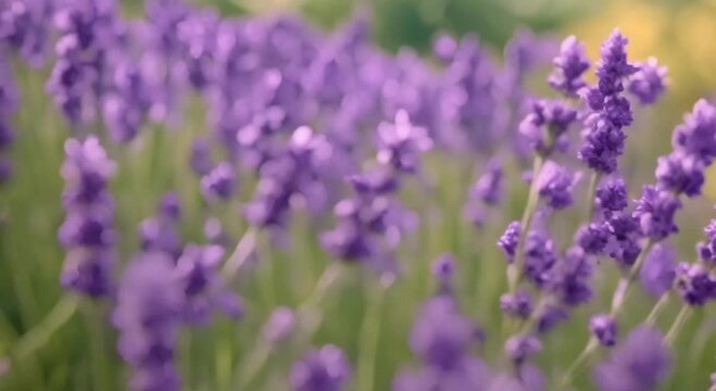 beautiful lavender flowers video footage 2k 60fps