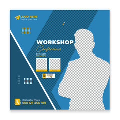 Digital Marketing Agency Corporate Social media post design template for digital marketing business profile