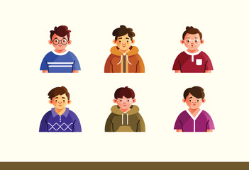 Kids Character Avatar Set