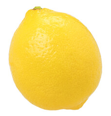 ripe lemon fruit isolated, transparent PNG, PNG format