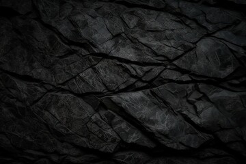 banner wide design space copy background stone black cracks texture rock