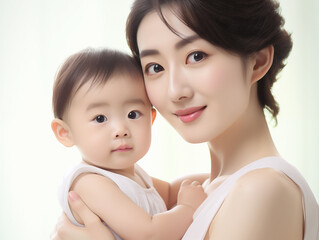 Maternal warmth and innocence baby
