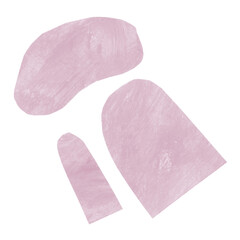 Light purple watercolor design element. Cropped watercolor paper texture. Abstract watercolor violet background. Colorful watercolour painting.