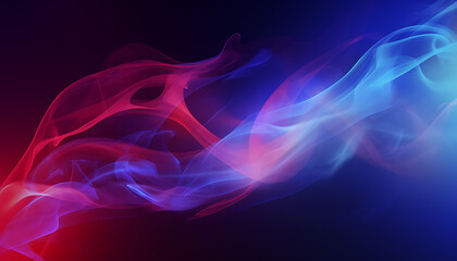 abstract_blue_background_red_and_purple_smoke