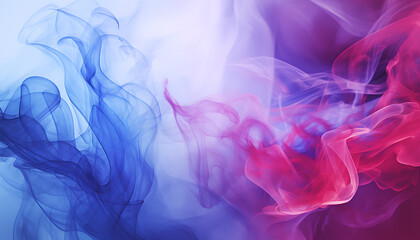 Fototapeta na wymiar abstract_blue_background_red_and_purple_smoke