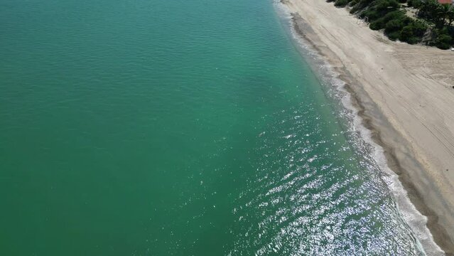 el sargento beach la ventana baja california sur mexico aerial view panorama 