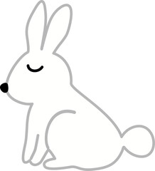 cute rabbit cartoon 