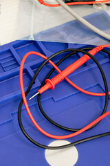 Blue Silicone Soldering Mat and Soldering Iron
