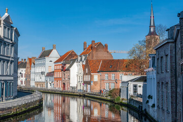 Obraz premium Brujas, Brugge, Belgium, Europe