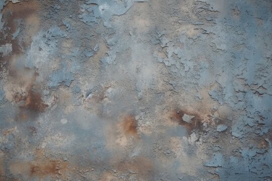 damaged old texture surface rough rty color blue dusty floor concrete cracked background grunge abstract beige brown blue gray