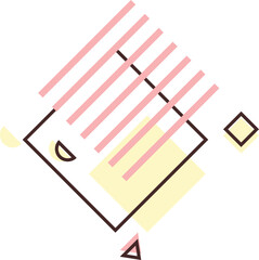 Vector Geometric Shape Element