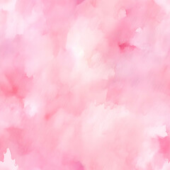Soft watercolor texture paper pink and purple seamless pattern. High-resolution