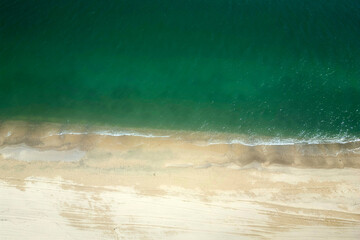 el sargento beach la ventana baja california sur mexico aerial view panorama