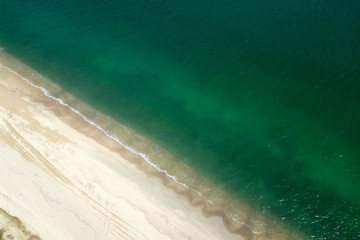 el sargento beach la ventana baja california sur mexico aerial view panorama