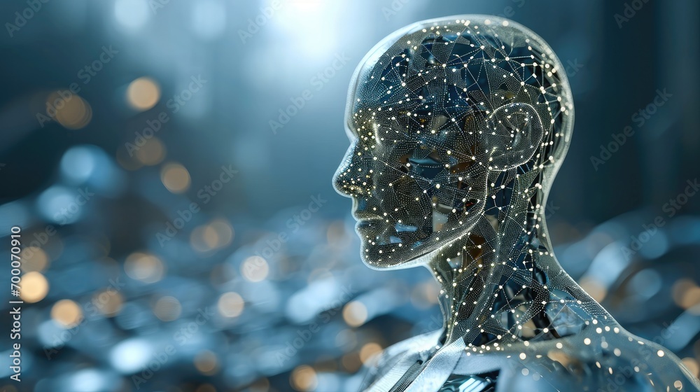 Aufkleber Neural networks are the new generation of computers that are bringing about the automation of human activities. Generative AI.