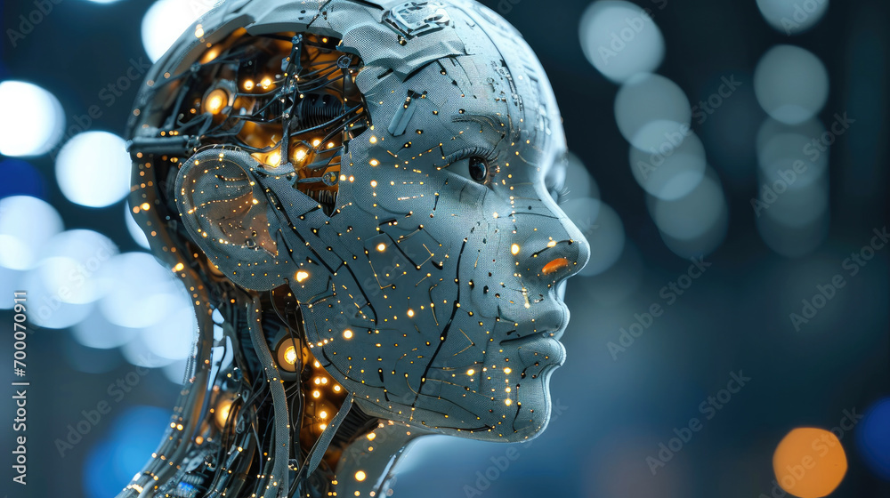 Poster Neural networks are the new generation of computers that are bringing about the automation of human activities. Generative AI.