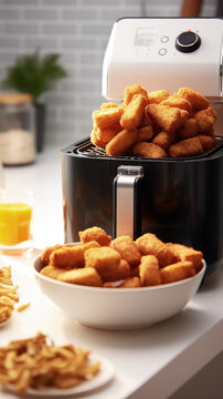 chicken nuggets cooked in air fryer