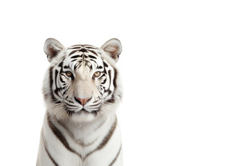 Majestic Tiger on a transparent background