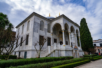 Historical building in Topkapi Palace.