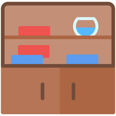 Bookshelf Icon